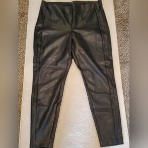 Banana republic sz 14 faux leather pants Devon style